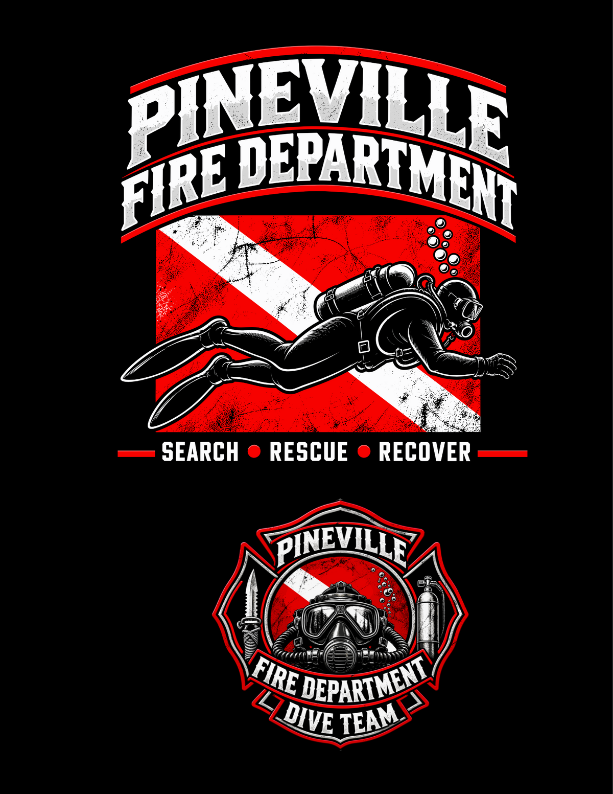 PFD Dive Team - Performance Dive Shirt - Long Sleeve