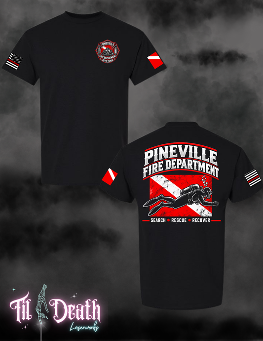 PFD Dive Team - Cotton Dive Shirt - Gildan