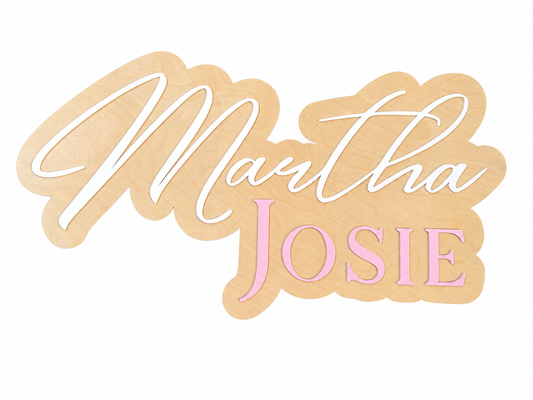 Custom Nursery Name Sign