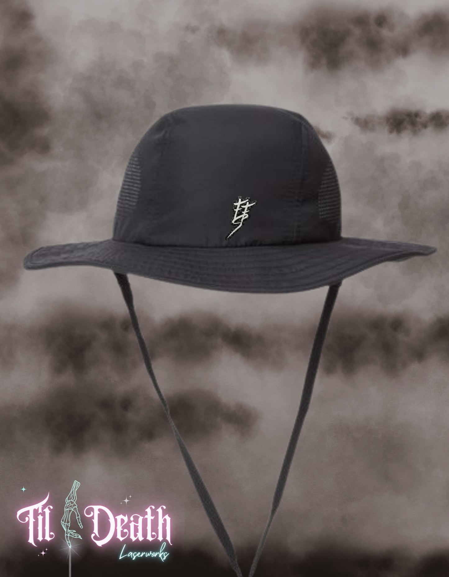 Fiery Fins Scuba - Boonie Hat - Carbon Fiber - PREORDER