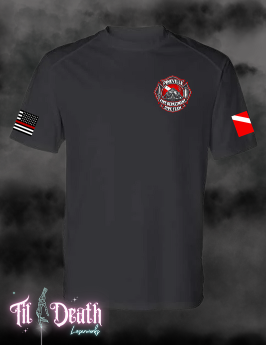 PFD Dive Team - Performance Dive Shirt - Short Sleeve