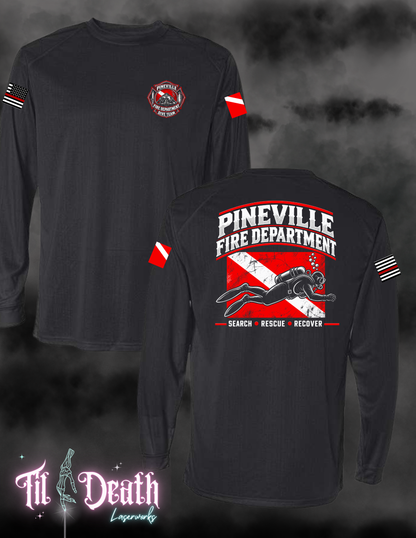 PFD Dive Team - Performance Dive Shirt - Long Sleeve