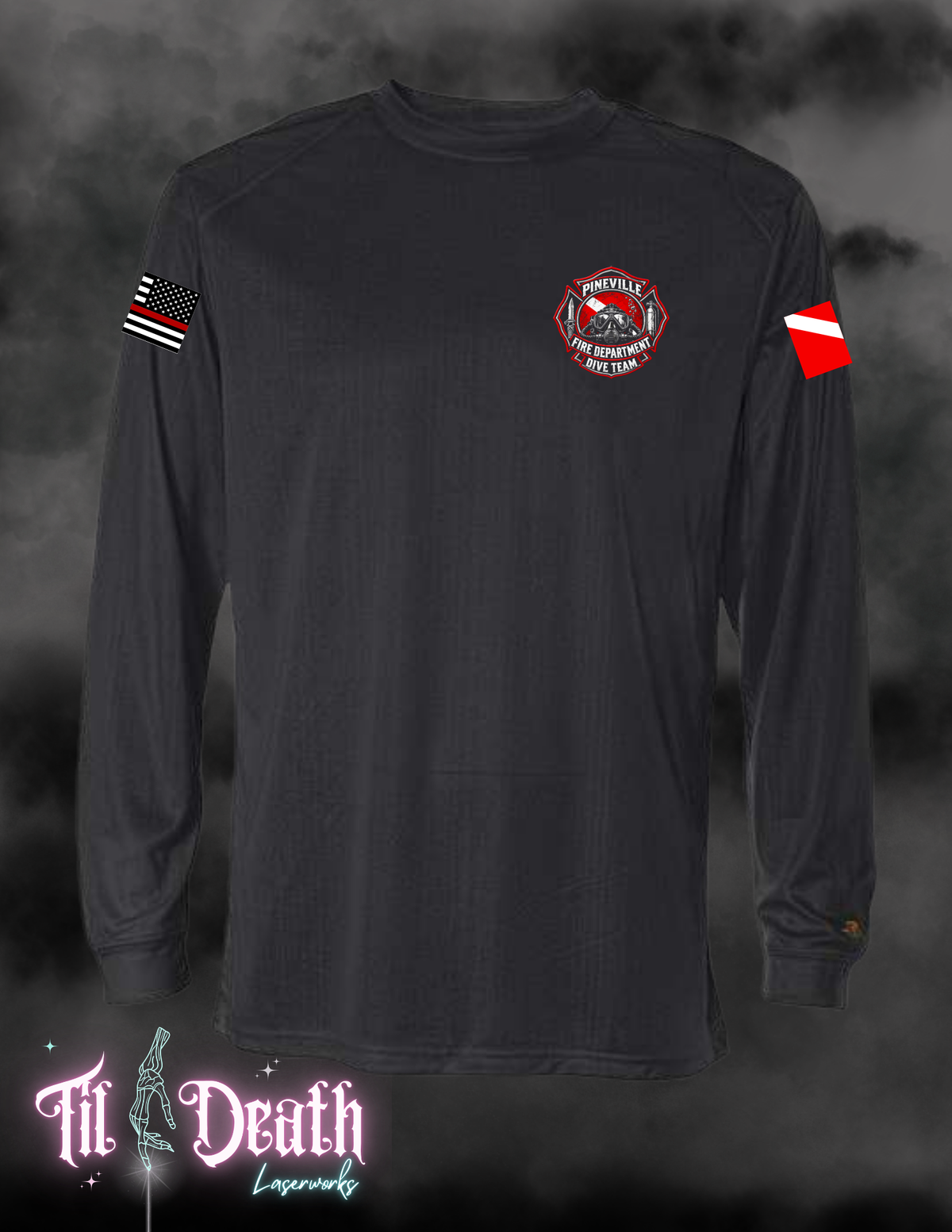PFD Dive Team - Performance Dive Shirt - Long Sleeve