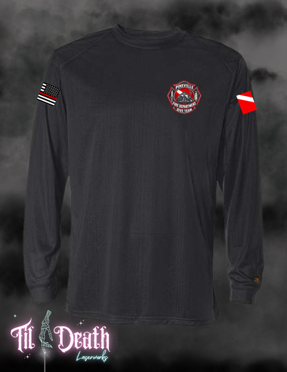 PFD Dive Team - Performance Dive Shirt - Long Sleeve