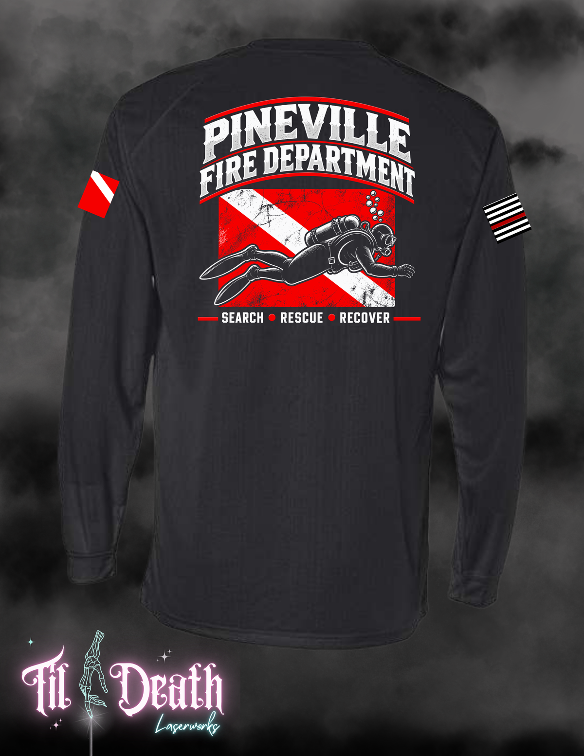 PFD Dive Team - Performance Dive Shirt - Long Sleeve