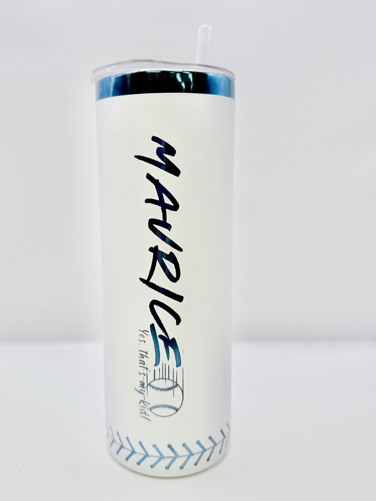 CENLA Ball Park Mom Personalized Tumbler ⚾💙