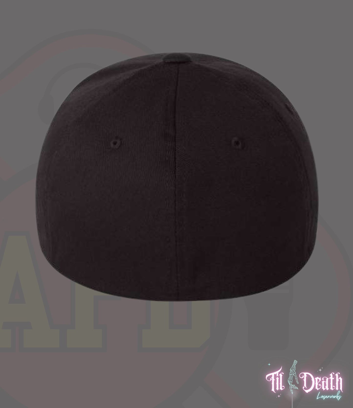 Flexfit Ball Cap - Stainless Acrylic Patch - Alexandria Fire Dept Dispatch