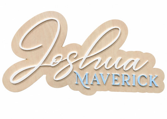 Custom Nursery Name Sign