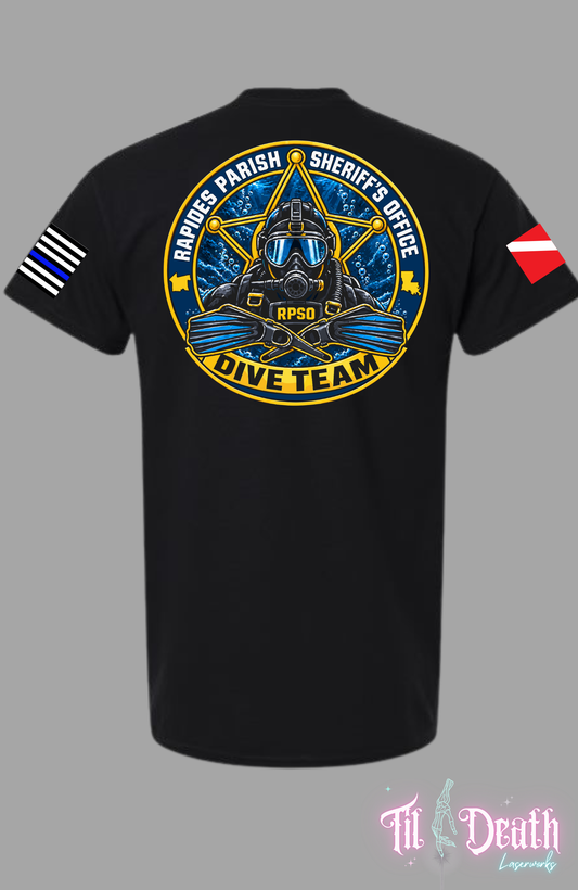RPSO Dive Team - Cotton T-Shirt
