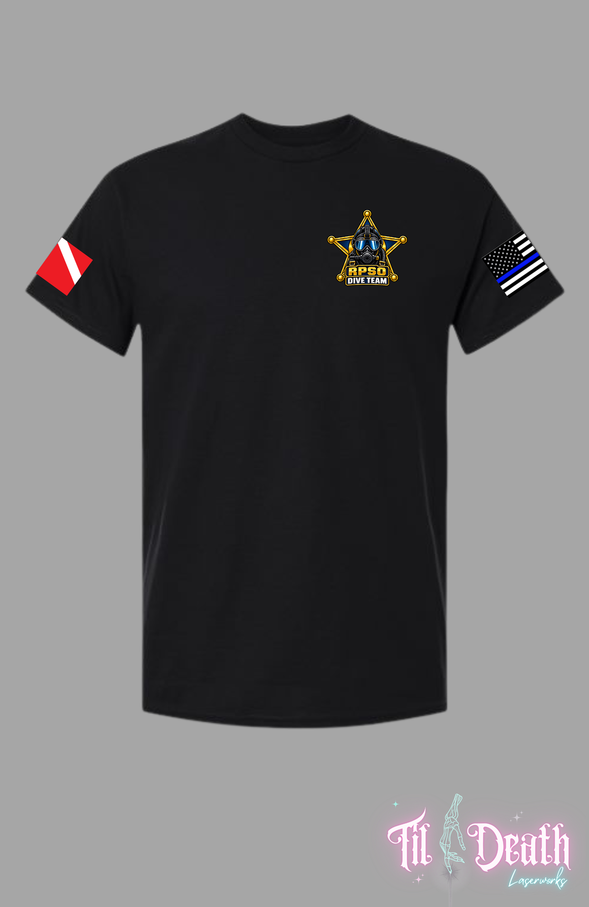 RPSO Dive Team - Cotton T-Shirt