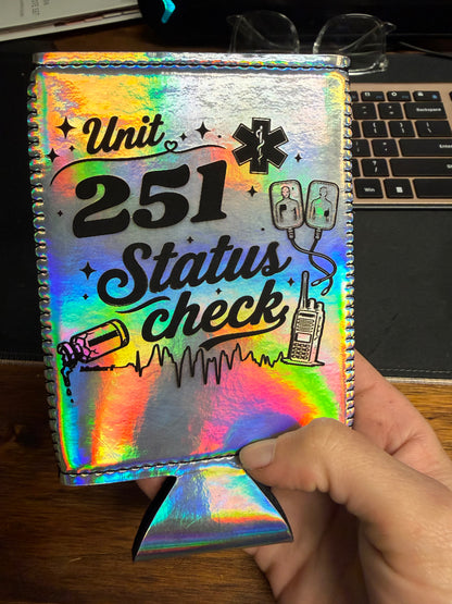 Personalized Unit Number - EMS Koozie