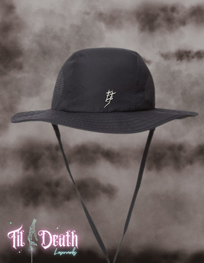 Fiery Fins Scuba - Boonie Hat - Carbon Fiber - PREORDER