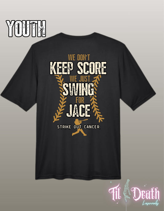 Youth Dri-Fit Jersey Tee - Daddy Ball Tournament for Jace