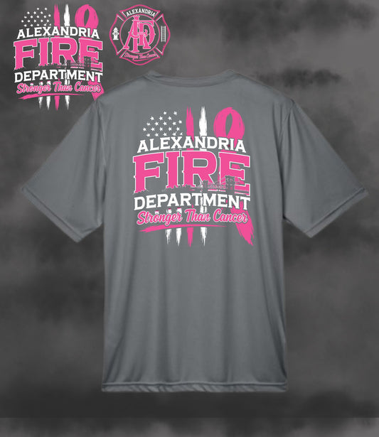Adult Dri-Fit - Grey - Alexandria Fire Cancer Fundraiser 2026