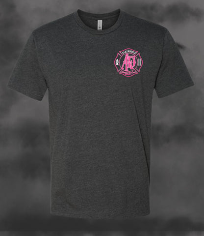 Adult Soft Tee - Dark Grey - Alexandria Fire Cancer Fundraiser 2026