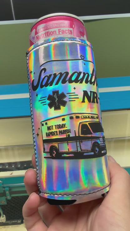 Personalized Name and Cert - EMS Koozie